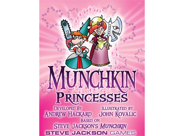 Munchkin Princesses Booster 15 nye kort til Munchkin Kortspill